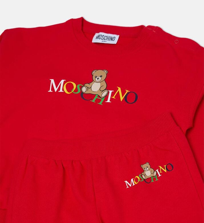 Teddy Bear-print Logo-print Tracksuit Teddy Bear-print Logo-print Tracksuit