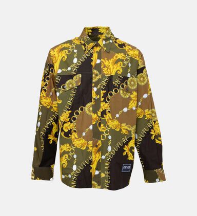 Pop Co Print Chain Couture Shirt