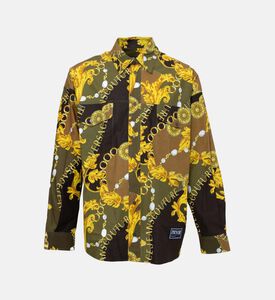 Pop Co Print Chain Couture Shirt Pop Co Print Chain Couture Shirt