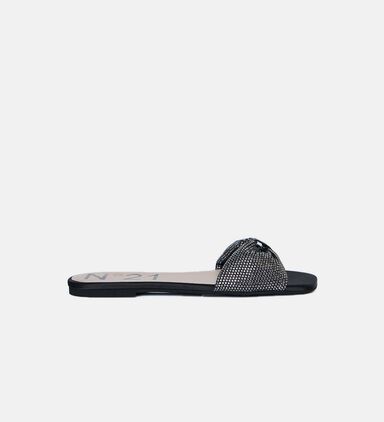 Silk Crystal-embellished Slippers