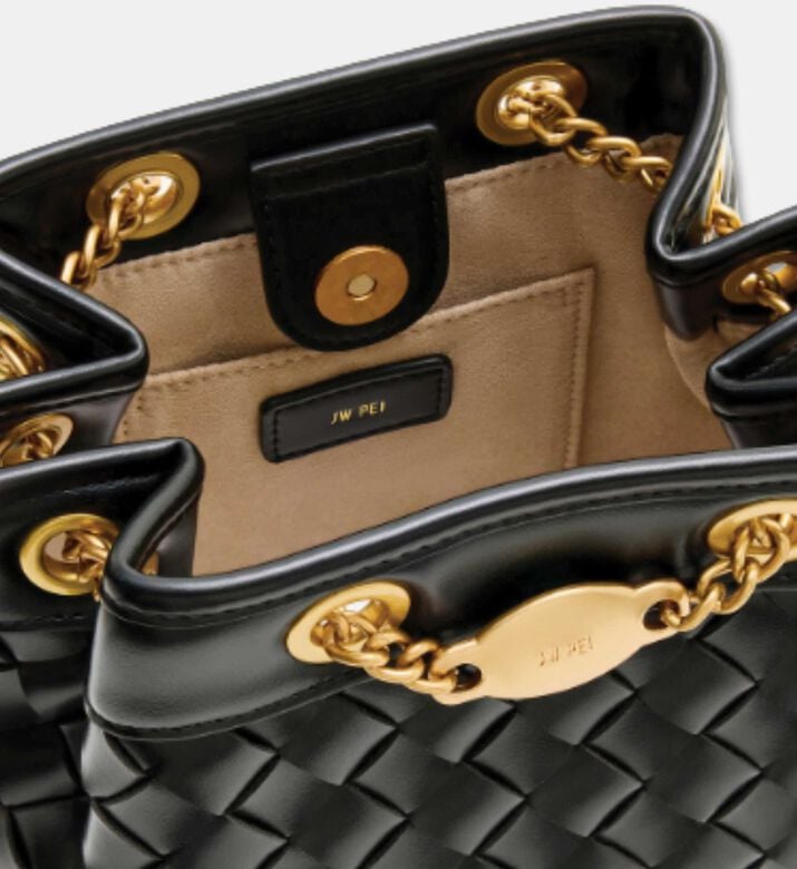 JW PEI Yara Hand-woven Bucket Bag, Packshot View