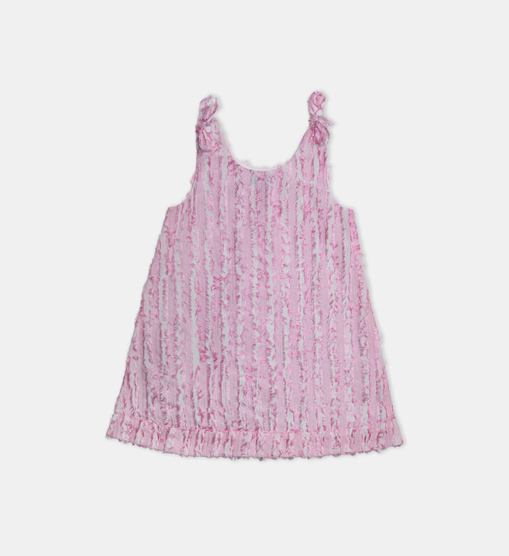 Feather Sleeveless Dress