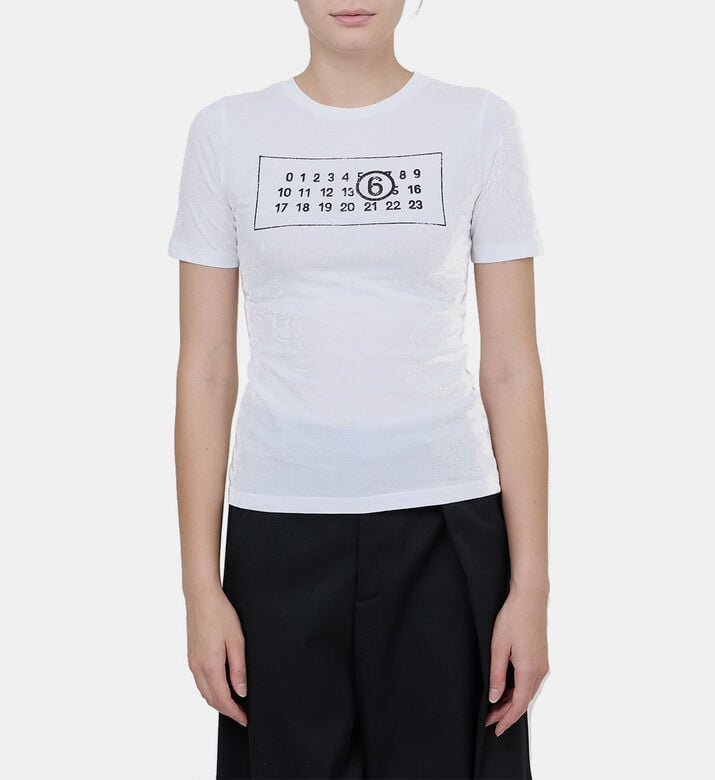 تيشيرت قطن جيرسيه بطبعة رقمية تيشيرت قطن جيرسيه بطبعة رقمية