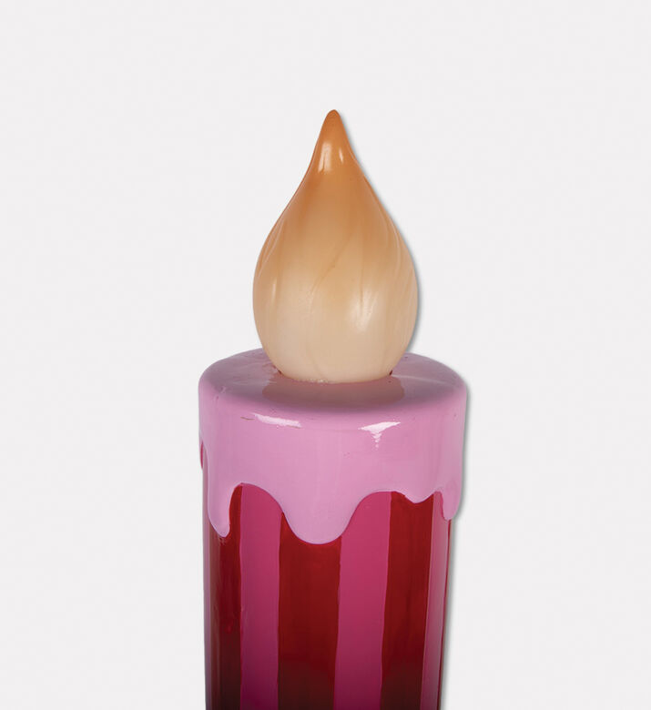 Clayre & Eef Candle With Led Red, Packshot View