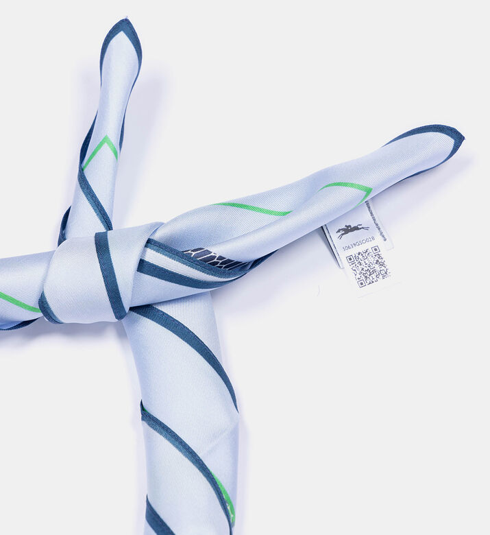 وشاح ران حريري بطبعة