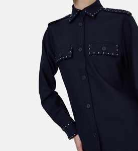 Taskam Single-button Closure Shirt