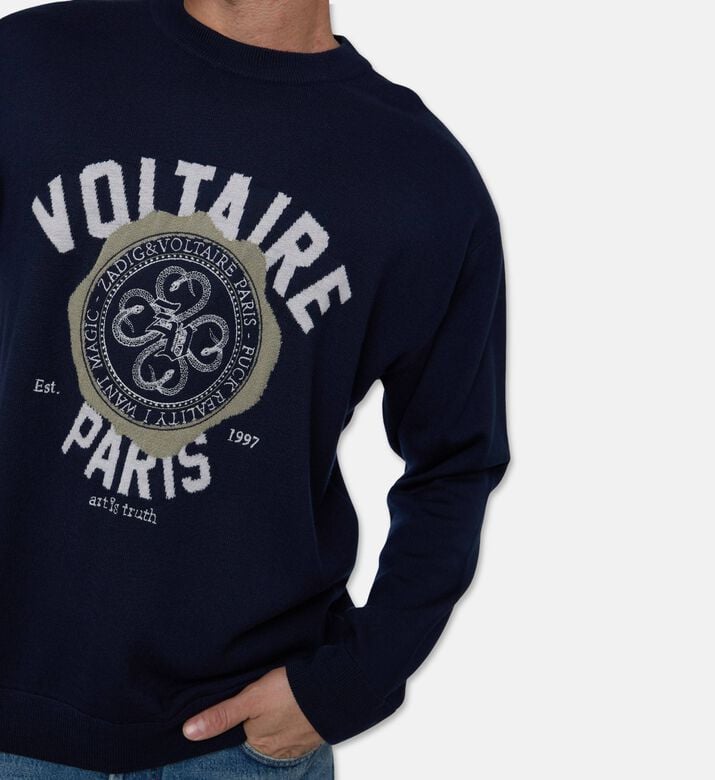Zadig et Voltaire Swonny Graphic Sweater, Model View