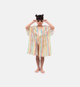 غطاء ملابس سباحة بطبعة كونفيتي