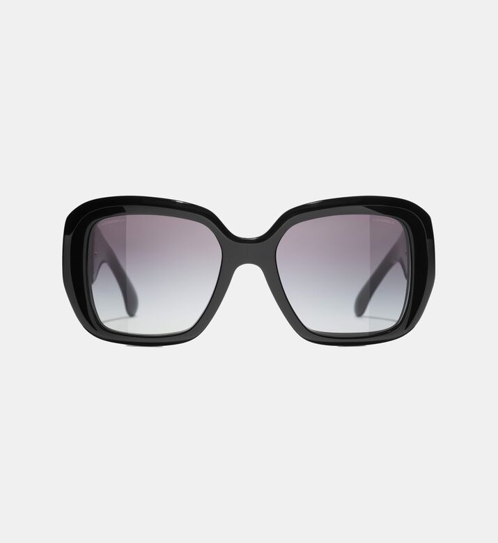Quilted Square-shape Sunglasses