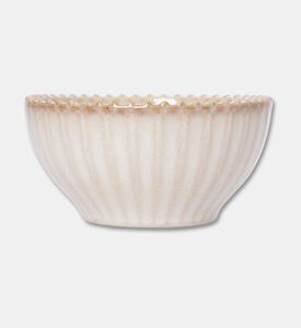 Home Deco and More Stoneware Raising Pearl Design Bowl, Packshot View