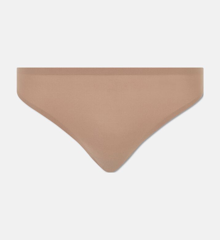Chantelle Slip Thong, Beige, Packshot View