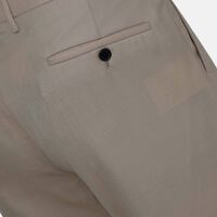 Cotton Twill Blend Tailored Trousers