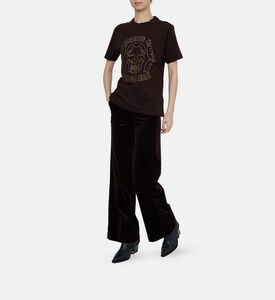 تيشيرت إدوين بياقة دائرية وأكمام قصيرة