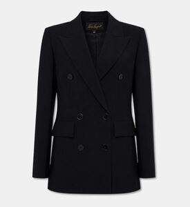 Luisa Spagnoli Double-breasted Tailored Blazer, Packshot View