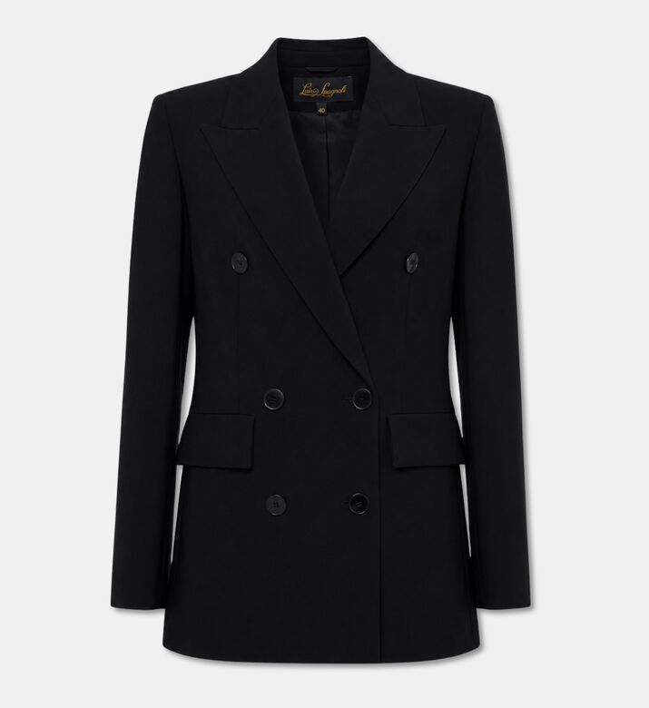 Luisa Spagnoli Double-breasted Tailored Blazer, Packshot View