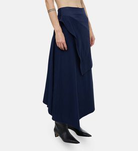 Martan Jackie Asymmetrical Skirt, Model View