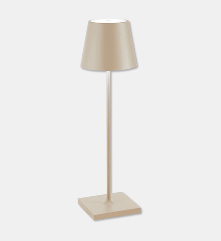 Zafferano Poldina Pro Table Lamp Matt, Beige, Packshot View