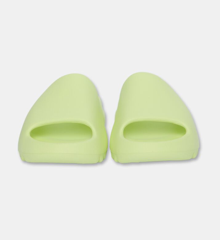 Adidas Neon Minimalist Slides, Green, Eu-42, Packshot View