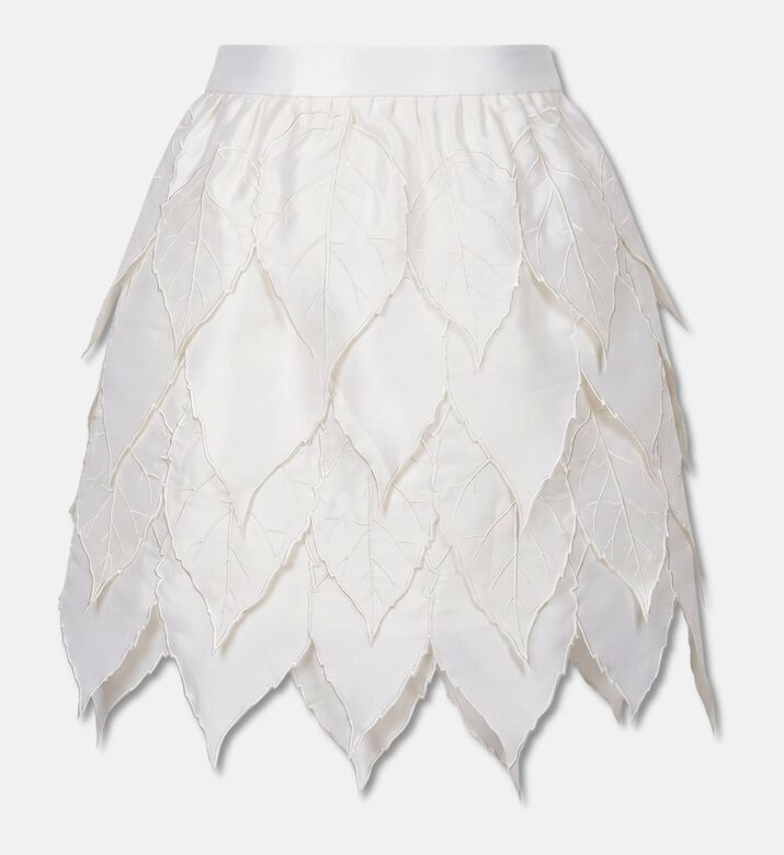 Savanna Skirt Applique, White, L, Packshot View
