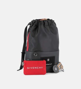 بنطال بقماش كانفاس بخصر مطاطي