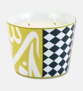Silsal Candle Bahja Yellow, Packshot View