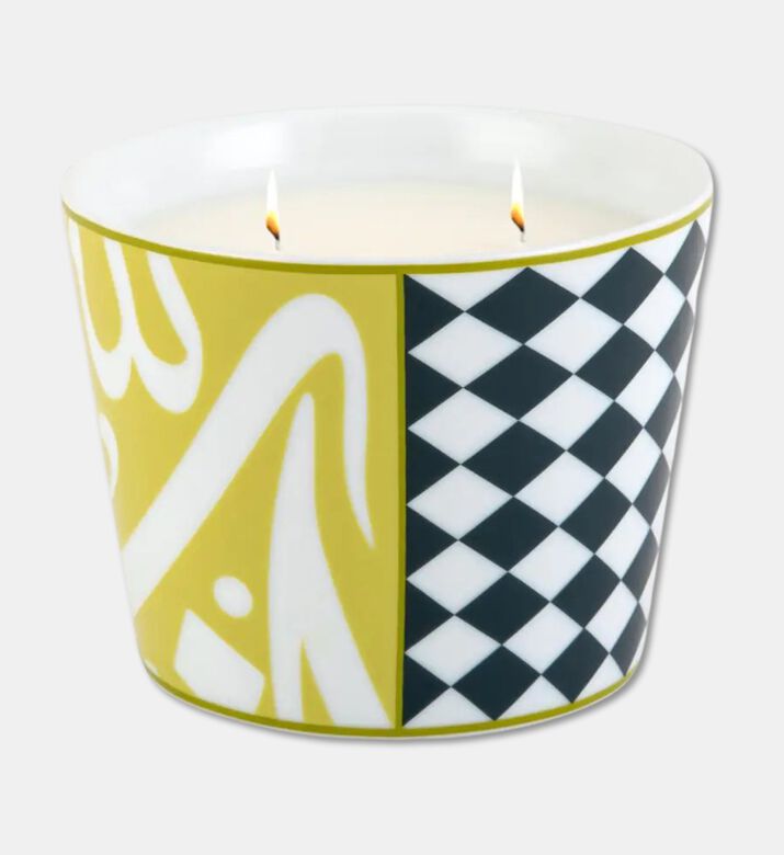 Silsal Candle Bahja Yellow, Packshot View