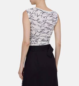 بودي سوت مطبوع بالكامل بشعار العلامة التجارية