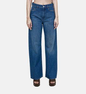 بنطال جينز عريض الساقين نوع 02