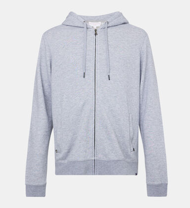 Quinn Cotton Modal Zipped Hoodie