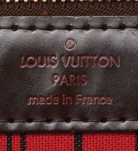 Louis Vuitton Preowned Louis Vuitton Damier Ebene Canvas Neverfull Bag, Packshot View