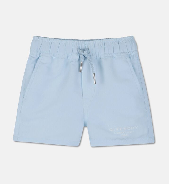 Givenchy Drawstring Logo Surfer Swim Shorts, Packshot View