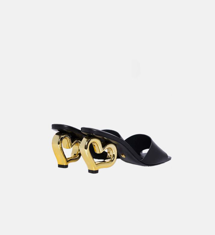 Chichi Heart Heel Slide Sandals Chichi Heart Heel Slide Sandals