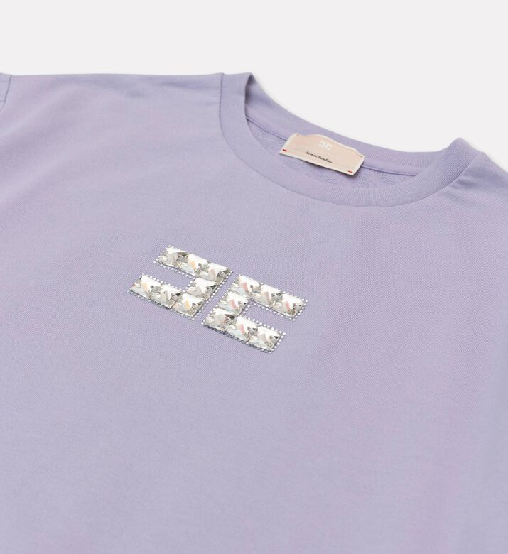 La Mia Bambina Sweater, Orchid, 12.5y, Packshot View