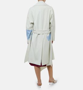 Martan Tijmen Patchwork Coat, Model View