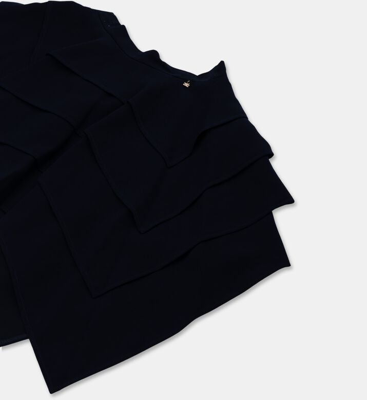 La Mia Bambina Skirt, Navy, 12.5y, Packshot View
