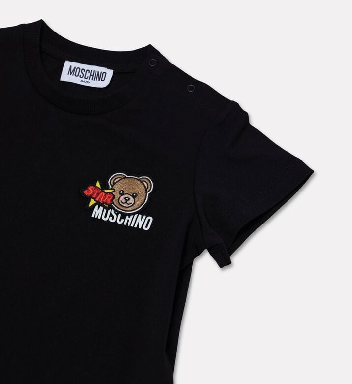 Moschino BKT Embroidered Star Teddy T-shirt, Packshot View