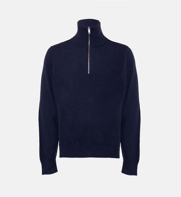 Half-zip High-neck Sweater Half-zip High-neck Sweater