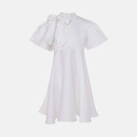 Girls Boho Floral Ruffle Midi Dress