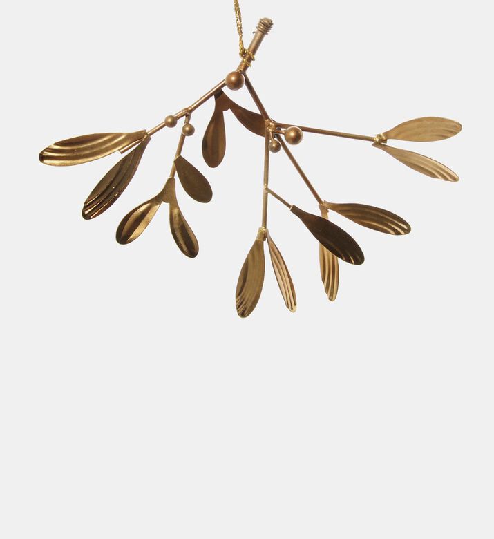 Metal Antique Brass Mistletoe Metal Antique Brass Mistletoe