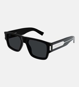 Thick Rectangular Frame Sunglasses 55