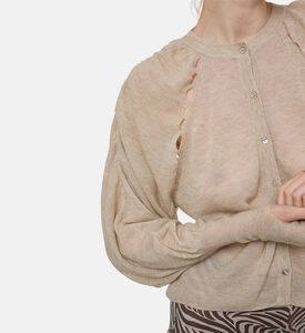 Mes Demoiselles Card, Taupe, M, Model View