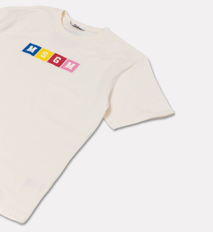 MSGM Logo Letters Short-sleeve T-shirt, Packshot View
