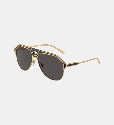 Acetate Pilot Shape Sunglasses 60