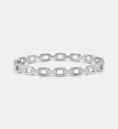 Pretty Bangles Stainless Steel Chain Bracelet