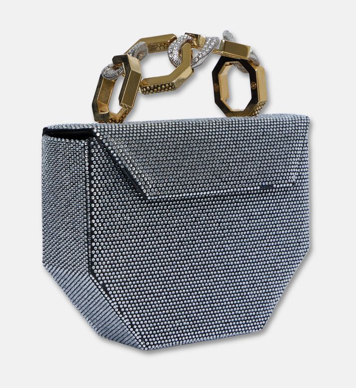 Gedebe Bag Lame Crystal, Black, Packshot View