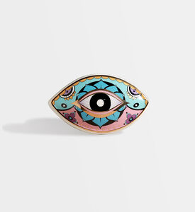 Home Deco and More Eye Ceramic Wall Decoration, Packshot View