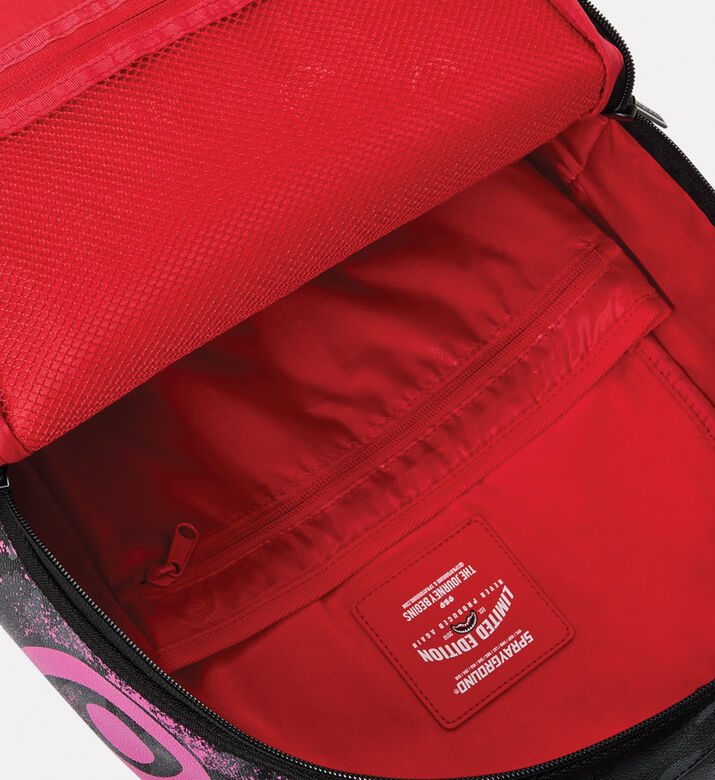 Sprayground Pink Stencil Messenger Sling, Packshot View