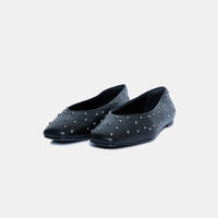 Stud-embellished Ballet Flats