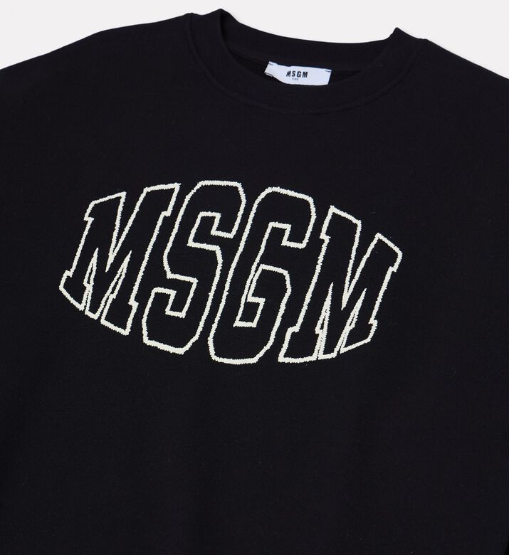 MSGM Logo Crewneck Sweatshirt, Packshot View