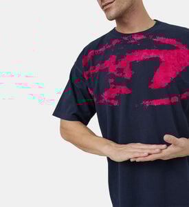 T-boxt-n14 Distressed Logo Shirt T-boxt-n14 Distressed Logo Shirt